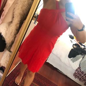 CUTE NEW red dress size 8